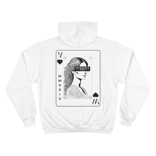 the playing card hoodie